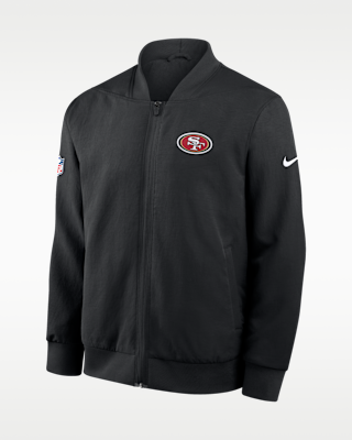 San Francisco 49ers Sideline Men's Nike NFL Full-Zip Bomber Jacket